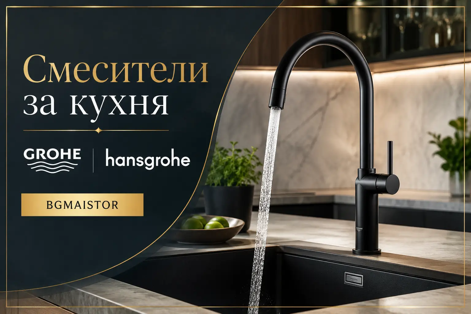 Съвременни смесители за кухня | bg-maistor.com